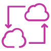 Cloud network icon