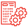 Data processing icon