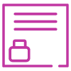 Secure document icon