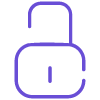 Lock, padlock, unlocked icon