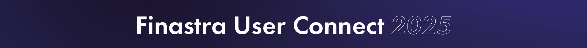 Finastra User Connect 2025 Bar