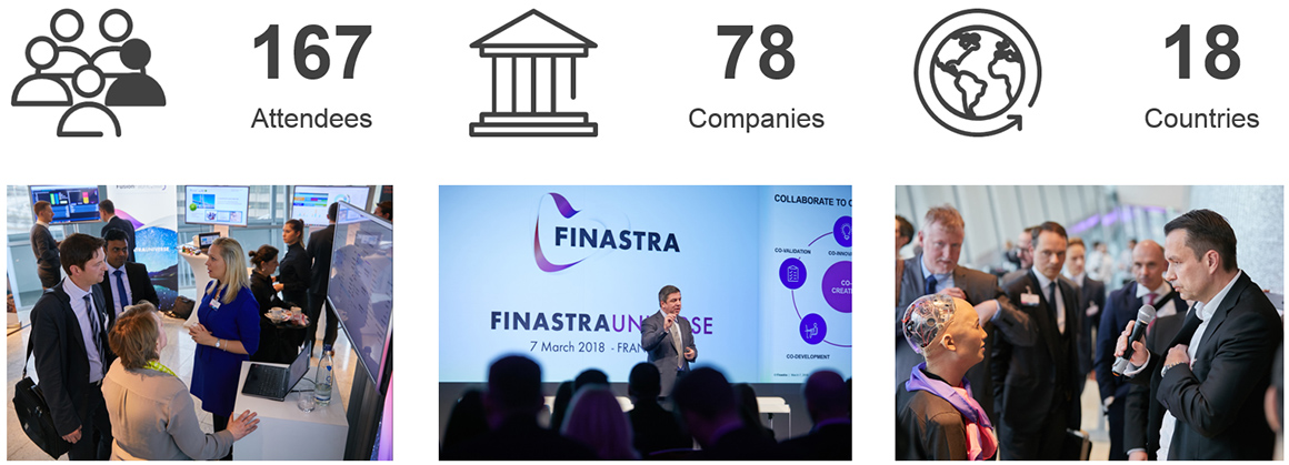 Finastra Universe Frankfurt - Why Attend 167 Attendees - 78 Companies - 18 Countries