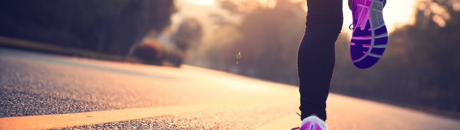 Person running