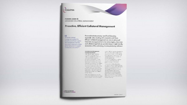 Fusion Loan IQ: Advanced Collateral Management Fusion Loan IQ: Advanced Collateral Management