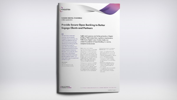 Open Banking (Factsheet) Open Banking (Factsheet)