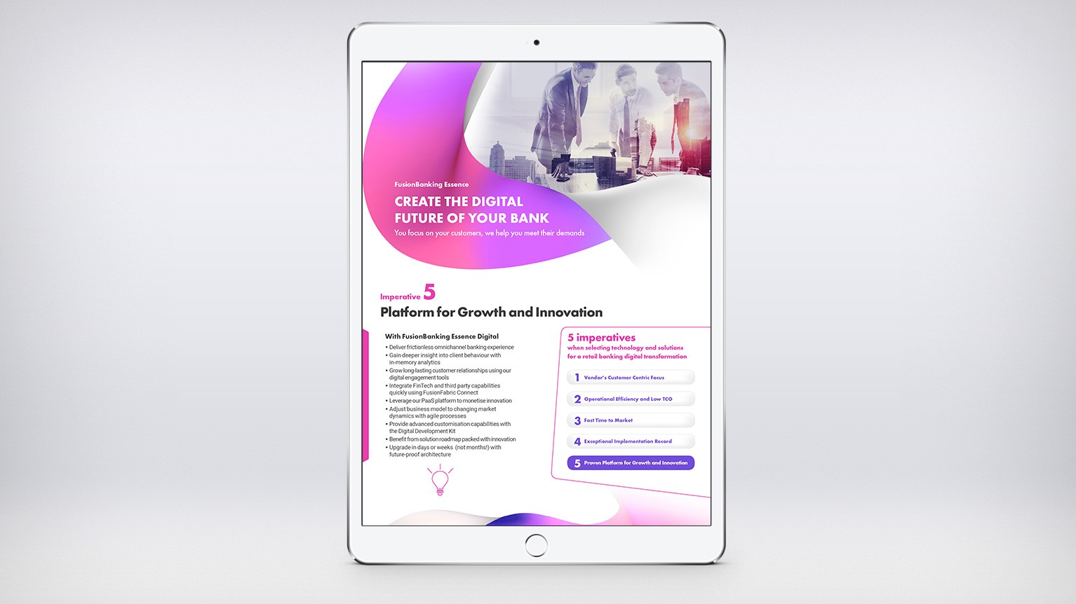 Finastra Digital - Platform for Growth and Innovation Infographic Finastra Digital - Platform for Growth and Innovation Infographic