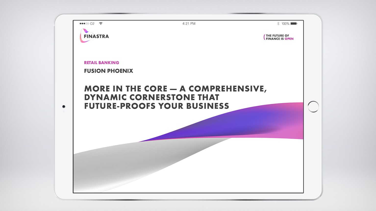 A dynamic, modern core for community banks and credit unions A dynamic, modern core for community banks and credit unions