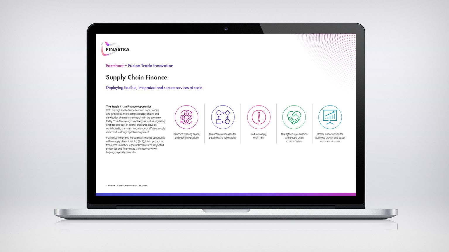 Fusion Supply Chain Finance Software Finastra