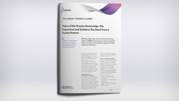 Total Lending - Value of the Finastra Partnership Total Lending - Value of the Finastra Partnership