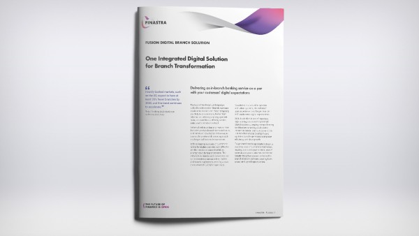 Fusion Digital Branch Solution (Factsheet) Fusion Digital Branch Solution (Factsheet)