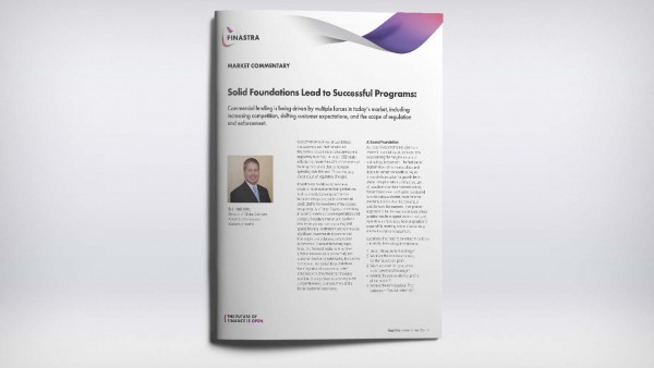 Market Commentary - Solid Foundations Lead to Successful Programs Market Commentary - Solid Foundations Lead to Successful Programs