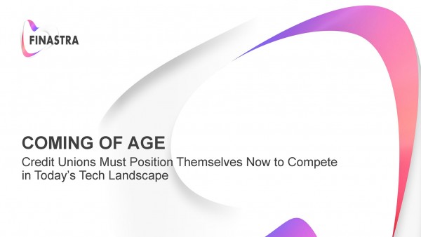 Coming of Age: Competing in Today's Tech Landscape Coming of Age: Competing in Today's Tech Landscape