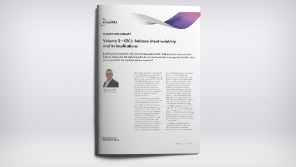 Volume 2 – CECL: Balance sheet volatility and its implications Volume 2 – CECL: Balance sheet volatility and its implications