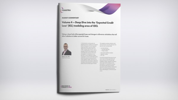 Volume 4 - Deep Dive into the 'Expected Credit Loss' (ECL) modeling area of CECL Overlap Between CECL and IFRS9 Volume 4 - Deep Dive into the 'Expected Credit Loss' (ECL) modeling area of CECL Overlap Between CECL and IFRS9