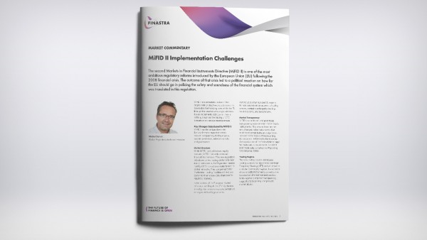 MiFID II Implementation Challenges MiFID II Implementation Challenges