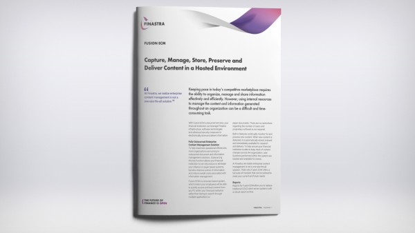 Fusion ECM - Leaner, Faster, More Accurate Enterprise Content Management Fusion ECM - Leaner, Faster, More Accurate Enterprise Content Management