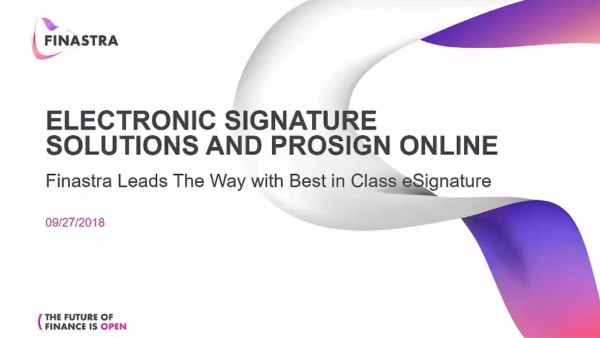 Trends and Drivers for Implementing an eSignature Solution Trends and Drivers for Implementing an eSignature Solution