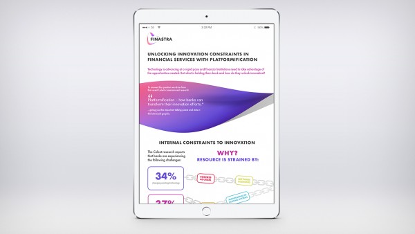 Unlocking innovation constraints with platformification infographic Unlocking innovation constraints with platformification infographic