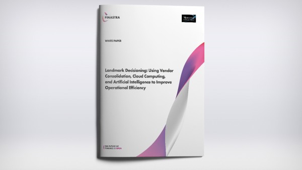 Landmark Decisioning: Using Vendor Consolidation, Cloud Computing, and Artificial Intelligence to Improve Operational Efficiency Landmark Decisioning: Using Vendor Consolidation, Cloud Computing, and Artificial Intelligence to Improve Operational Efficiency