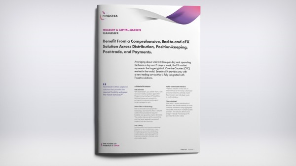SeamlessFX offers a tailored solution SeamlessFX offers a tailored solution
