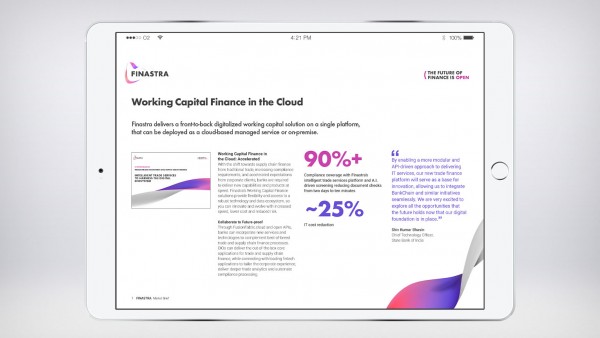 Working Capital Finance in the Cloud
