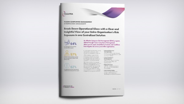 Fusion Compliance Management Enterprise Risk Management