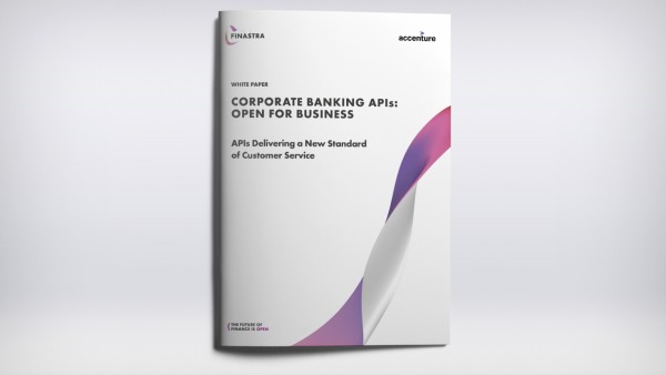 White Paper: Corporate banking APIs - open for business White Paper: Corporate banking APIs - open for business