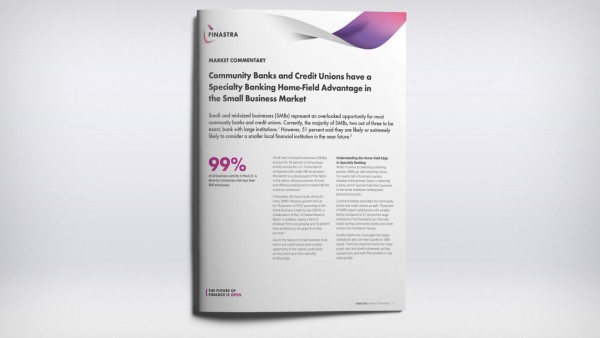 Gaining a Specialty Banking Edge in the Small Business Market Gaining a Specialty Banking Edge in the Small Business Market