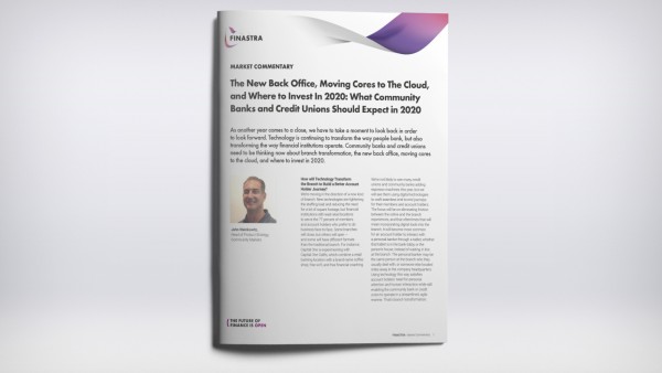 The New Back Office, Moving Cores to The Cloud, and Where to Invest The New Back Office, Moving Cores to The Cloud, and Where to Invest