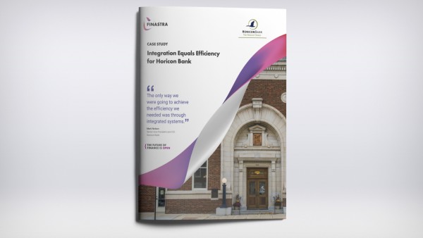 Integration Equals Efficiency for Horicon Bank Integration Equals Efficiency for Horicon Bank