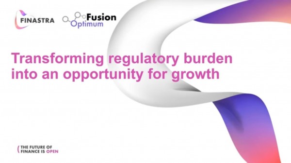 Fusion Risk, Transforming Regulatory Burden into an Opportunity for Growth Fusion Risk, Transforming Regulatory Burden into an Opportunity for Growth