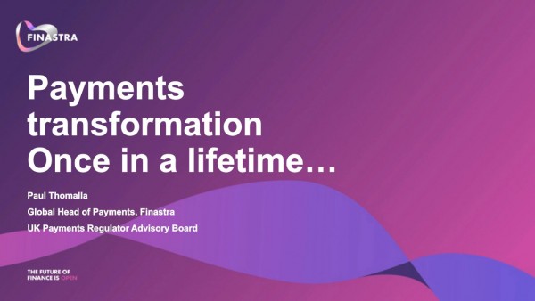 Payments transformation Once in a lifetime UK and Nordics Payments transformation Once in a lifetime UK and Nordics