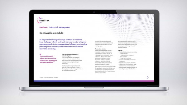 Fusion Cash Management Receivables Fusion Cash Management Receivables