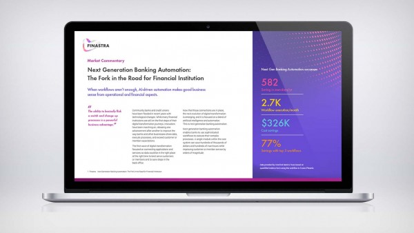 Next generation banking automation: The fork in the road for financial institution Next generation banking automation: The fork in the road for financial institution