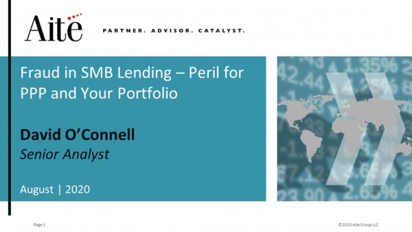 The Fraud Perils for PPP in Business Lending The Fraud Perils for PPP in Business Lending