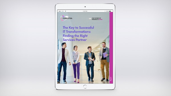The Key to Successful IT Transformations: Finding the Right Services Partner The Key to Successful IT Transformations: Finding the Right Services Partner