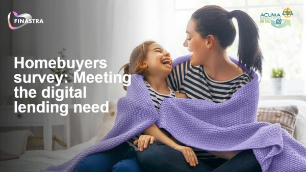 Homebuyers survey: Meeting the digital lending need Image of woman with little girl in matching shirts