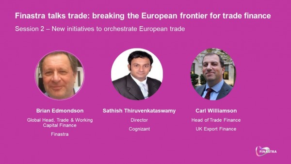 New initiatives to orchestrate European trade Image of webinar presenters