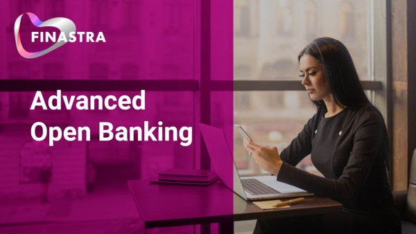 Take Out Video : Advanced Open Banking with Saltedge Womand on phone