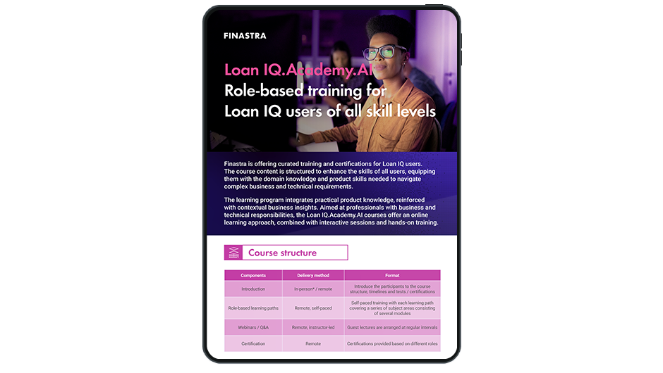 loan-iq-academy-ai-finastra