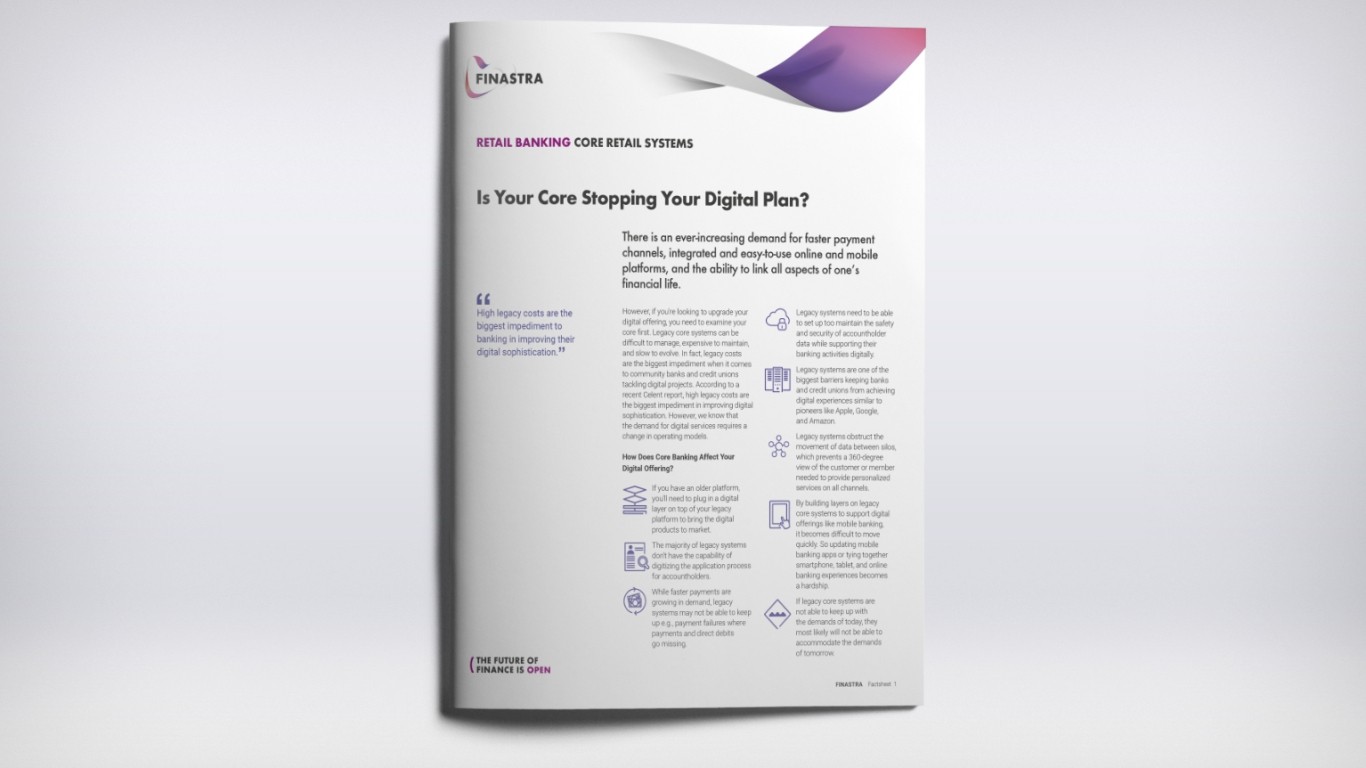 Is Your Core Stopping Your Digital Plan?
