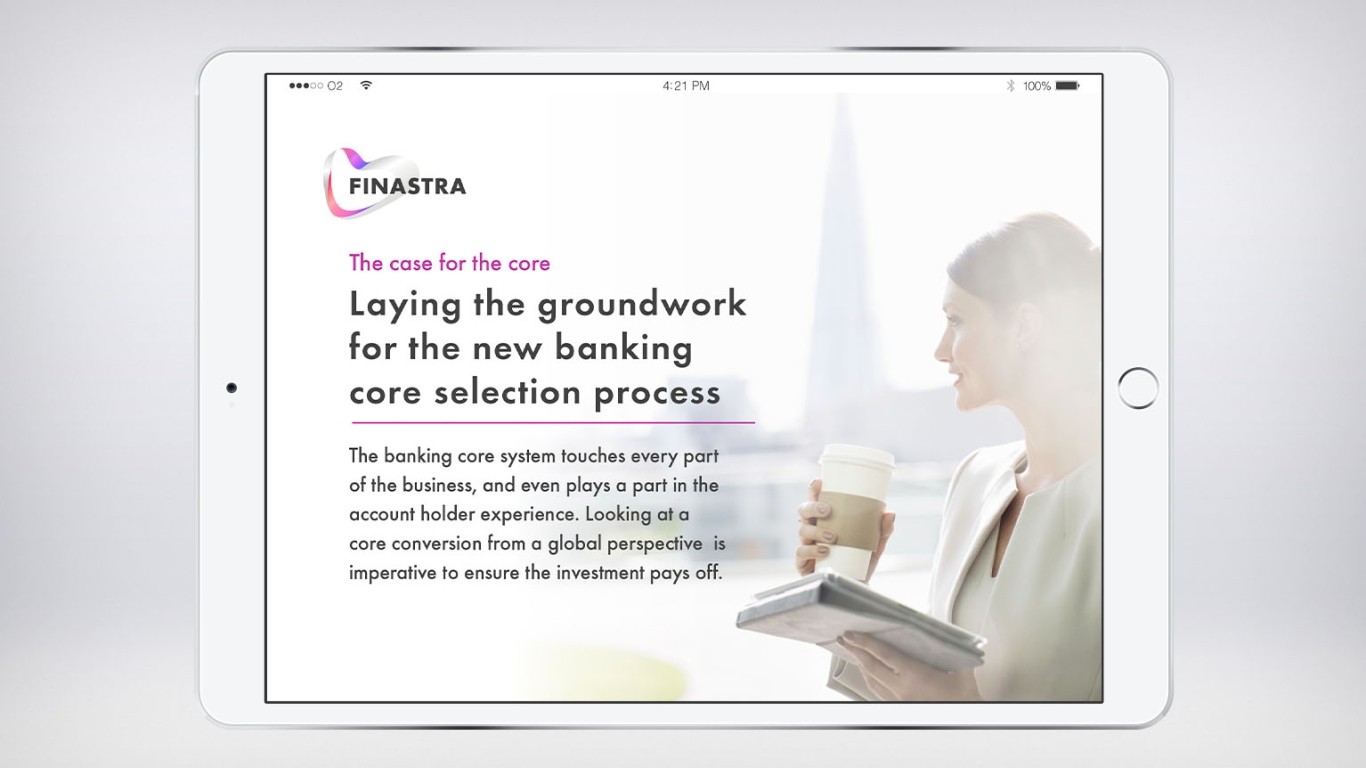Laying the groundwork for the new banking core selection process