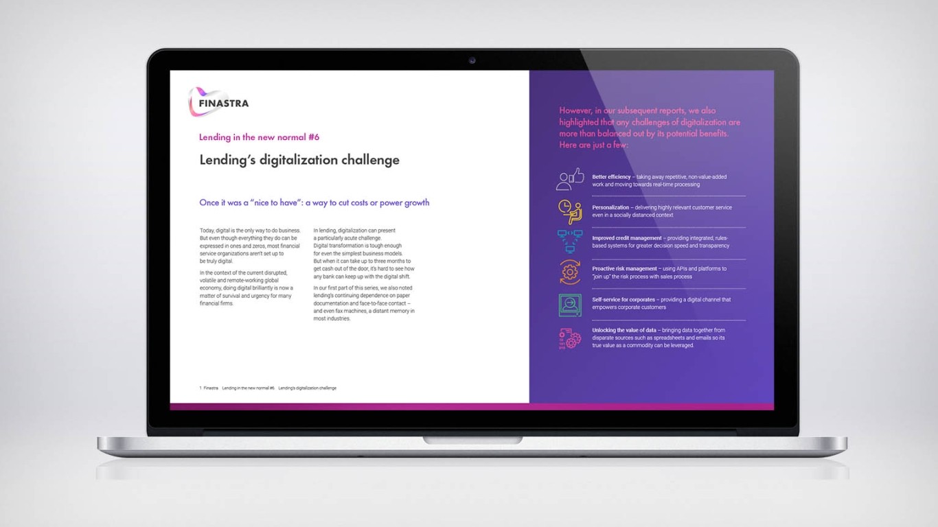 Lending’s digitalization challenge