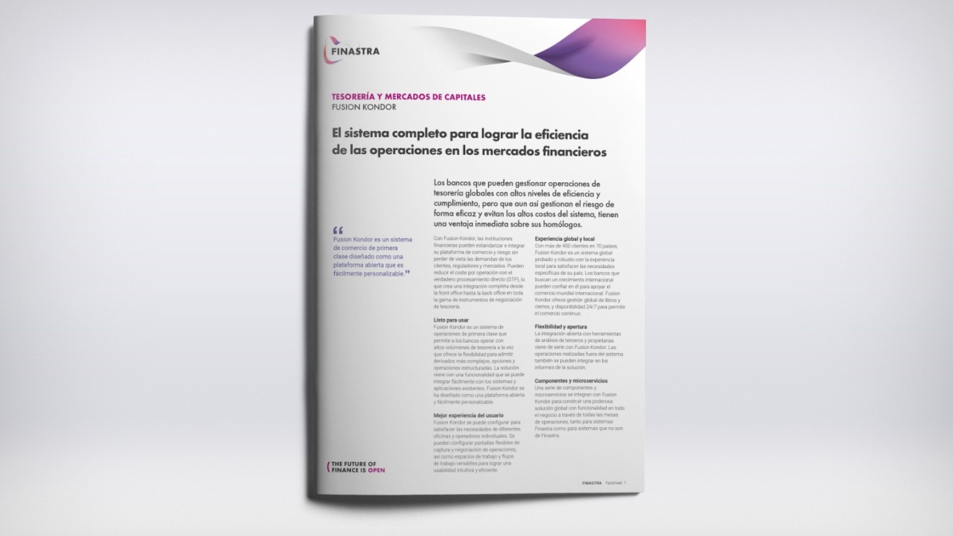Fusion Treasury (Factsheet) [Spanish]