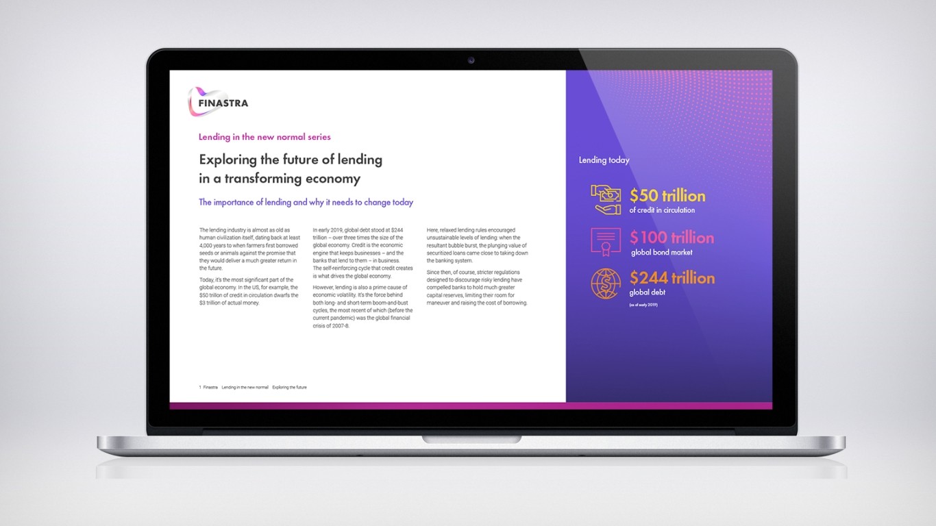 Exploring the future of lending in a transforming economy