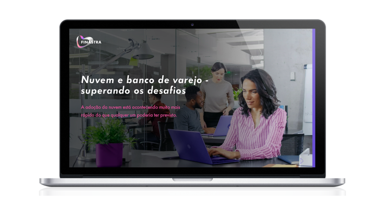 Woman with laptop
