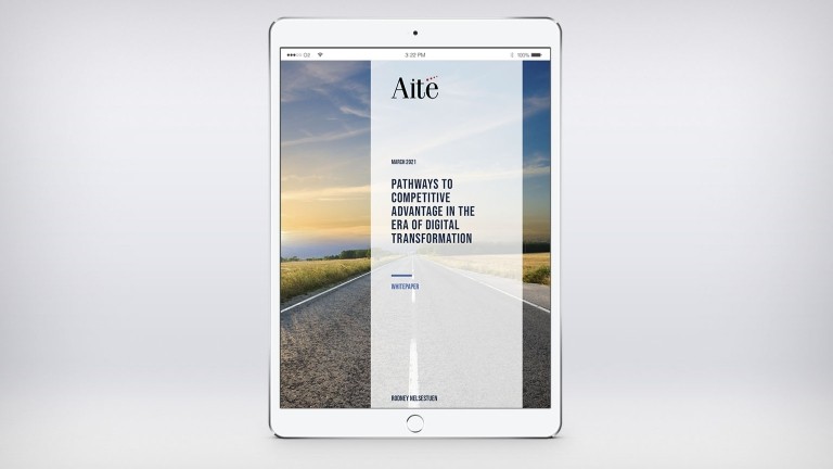 Image of tablet with whitepaper