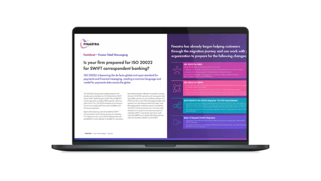 Laptop with brochure