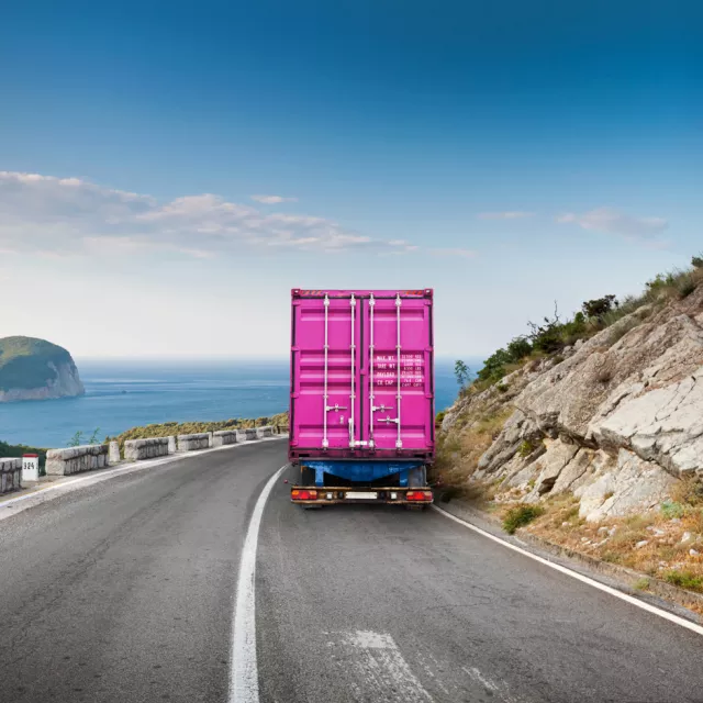 Truck driving