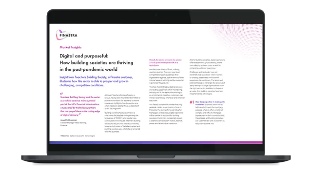 Laptop with Market Insight